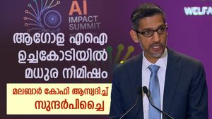 ആഗോള എഐ ഉച്ചകോടിയില്‍ മധുര നിമിഷം, മലബാര്‍ കോഫി വേണമെന്ന് സുന്ദര്‍ പിച്ചൈ, ആസ്വാദനം പിന്നെ പ്രശംസ-വീഡിയോ കാണാം