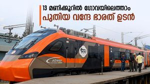 ഇനി ആഘോഷങ്ങൾ ഗോവയിൽ തന്നെ, 13 മണിക്കൂറ് കൊണ്ട് ലക്ഷ്യ സ്ഥാനത്തെത്താം, കുതിച്ച് പായാൻ വന്ദേഭാരത് റെഡി