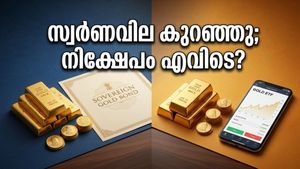 സ്വർണവില ഇടിഞ്ഞു! നിക്ഷേപകർക്ക് ഇപ്പോൾ ലാഭകരമായത് സോവറിൻ ഗോൾഡ് ബോണ്ടോ അതോ ഗോൾഡ് ഇടിഎഫോ?