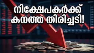 നിക്ഷേപകരെ ഞെട്ടിച്ച് വിപണി; സെൻസെക്സ് കൂപ്പുകുത്തി, നിഫ്റ്റി 24,000-ന് താഴെ!