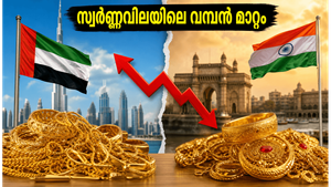 ദുബായിൽ സ്വർണ്ണവില കുതിക്കുന്നു; ഇന്ത്യയുമായുള്ള വമ്പൻ വിലവ്യത്യാസം അറിഞ്ഞ് സ്വർണ്ണം വാങ്ങാൻ തയ്യാറെടുക്കൂ