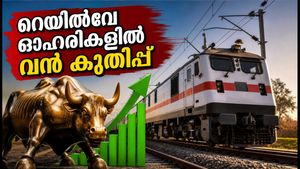 അമൃത് ഭാരത് സ്റ്റേഷൻ പദ്ധതി: റെയിൽവേ ഓഹരികളിൽ വൻ കുതിപ്പ്; നിക്ഷേപകർക്ക് മുന്നറിയിപ്പുമായി വിപണി