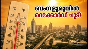 ബംഗളൂരുവിൽ അസാധാരണ ചൂട്; അഞ്ച് വർഷത്തെ റെക്കോർഡ് തകർത്ത് താപനില കുതിച്ചുയരുന്നു