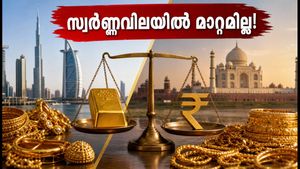 ദുബായിൽ സ്വർണ്ണവിലയിൽ മാറ്റമില്ല; ഇന്ത്യക്കാർക്ക് സ്വർണ്ണം വാങ്ങാൻ ഏറ്റവും അനുയോജ്യമായ സമയം ഇതാണോ?