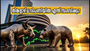 തിങ്കളാഴ്ച വിപണിയിൽ വൻ മാറ്റങ്ങൾ? എസ്.ബി.ഐയും എച്ച്.എ.എല്ലും കുതിക്കുമോ? അറിയേണ്ടതെല്ലാം