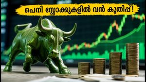 10 രൂപയിൽ താഴെയുള്ള പെനി സ്റ്റോക്കുകളിൽ വൻ കുതിപ്പ്; വോളിയം വർധനവ് നൽകുന്ന സൂചനയെന്ത്?