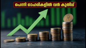 10 രൂപയിൽ താഴെയുള്ള പെന്നി ഓഹരികളിൽ വൻ കുതിപ്പ്; തിങ്കളാഴ്ച ലാഭം കൊയ്യാൻ ഈ ഓഹരികൾ ശ്രദ്ധിക്കൂ!