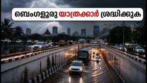 ബെംഗളൂരുവിൽ കനത്ത മഴ മുന്നറിയിപ്പ്; വൈകുന്നേരം യാത്ര ചെയ്യുന്നവർ ശ്രദ്ധിക്കുക, വെള്ളക്കെട്ട് സാധ്യതയുള്ള സ്ഥലങ്ങൾ ഇവയാണ്