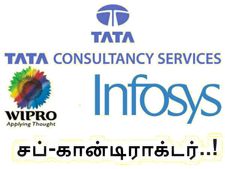 விசா பிரச்சனை: சப்-கான்டிராக்டர்களை நம்பி வர்த்தகம் செய்யும் டிசிஎஸ், இன்போசிஸ், விப்ரோ..!