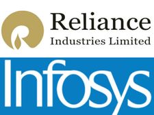 இந்திய பங்குச்சந்தையின் 'ராக்ஸ்டார்' ஆன ரிலையன்ஸ், இன்போசிஸ்...!