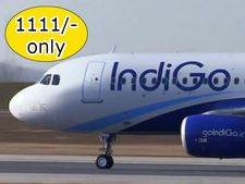 இண்டிகோ நிறுவனத்தின் 11வது ஆண்டு விழா சலுகை.. 1111 ரூபாயில் விமான பயணம்..! 