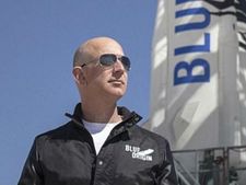 $2,00,000 கட்டணம் செலுத்தினால் விண்வெளிக்குச் செல்லலாம்.. ஜெப் பிசோஸ் அதிரடி..! 