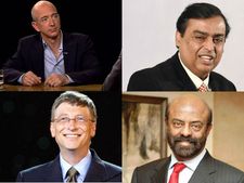 உலகப் பணக்காரர்கள் பட்டியலில் முன்னேறும் முகேஷ் அம்பானி, அதானி... அடிவாங்கும் அனில் அம்பானி 
