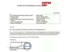 Cafe Coffee Day V G Siddhartha-க்கு பதிலாக ஒரு தலைவர்கள் குழு! 