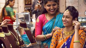 Gold Price: ராக்கெட் வேகத்தில் விலை ஏறும் தங்கம்..! 10 கிராமுக்கு 39,400 ரூபாயா..? 