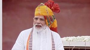 Narendra Modi : சுதந்திர தின விழாவில் மோடி எழுச்சி பேச்சு.. அப்படி என்ன பேசினார்? 