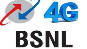 4ஜி சேவையில் களம் இறங்கும் BSNL..!நிலத்தை விற்று 8,000 கோடி நிதி..! 