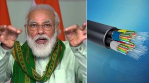 இந்திய கிராமங்களுக்கு சூப்பர் திட்டம்.. அதிவேக பைபர் டேட்டா நெட்வொர்க்..! 