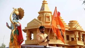  ராமர் கோவில் கட்ட 1,100 கோடி ரூபாய் பட்ஜெட்.. 5.23 லட்ச கிராமங்களில் நிதி திரட்டும் திட்டம்..! 
