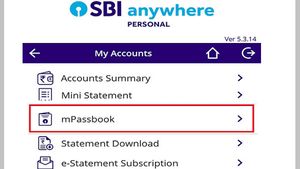  SBI mPassbook.. ஆன்லைனில் பெறுவது எப்படி? 