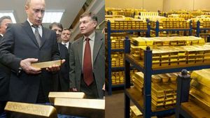 தங்கத்தை குவித்து வைத்திருக்கும் ரஷ்யா, புதின் திட்டம் என்ன?! இந்தியாவுக்கு வாய்ப்பிருக்கா..?!