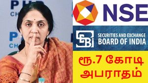 NSE-க்கு 7.. சித்ரா ராமகிருஷ்ணா-வுக்கு 5.. செபி போட்ட தடாலடி அபராதம்..! #DarkFiber 