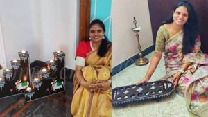 புள்ளி கோலத்தில் மாதம் ரூ.75,000 வருமானம்.. அசத்தும் ஸ்ரீரங்கம் தீபிகா.. எப்படி தெரியுமா..?