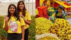 பூ டெலிவரி மூலம் ரூ.8 கோடி வருமானம்.. அசத்தும் பெங்களூரு சகோதரிகள்..! 