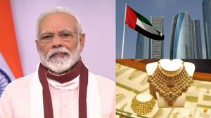மோடி அரசின் FTA திட்டத்தால் நல்ல பலன்.. நகை ஏற்றுமதியில் சாதனை.. UAE-க்கு 42% அதிகரிப்பு..! 