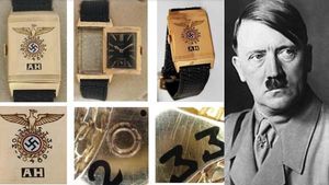 ஹிட்லர்- ன் ஸ்பெஷலான வாட்ச் ஏலத்தில் விற்பனை.. விலை என்ன தெரியுமா..? வாங்கியது யார்..? 