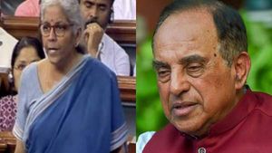 இந்திய அரசின் ஜிடிபி தரவுகள் போலியா..? சுப்பிரமணியன் சாமி டிவீட்.. நிர்மலா சீதாராமன்-க்கு பதிலடி!! 