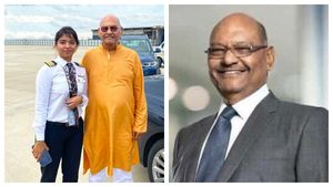 அனில் அகர்வாலை சந்தித்த பெண் விமானி.. சந்திப்பின் பின்னணியில் ஒரு ஆச்சரியம்! 