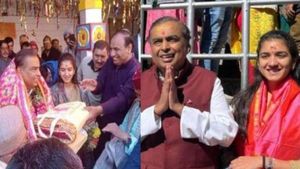 கோவில் கோவிலாக சுற்றும் முகேஷ் அம்பானி, ராதிகா மெர்ச்சன்ட்..!! இப்போ பத்ரிநாத், கேதார்நாத்..! 
