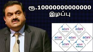ரூ.10000000000000 இழப்பு.. வெறும் 7நாளில் அதானி சாம்ராஜ்ஜியம் வீழ்ச்சி.. சந்தை மதிப்பு 51% சரிவு..!
