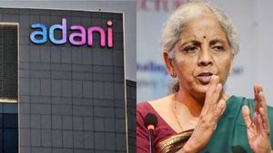 அதானி பங்குகள் சரிவு.. எல்லாம் 'அவங்க' பாத்துப்பாங்க.. நிர்மலா சீதாராமன் பதில்..! 