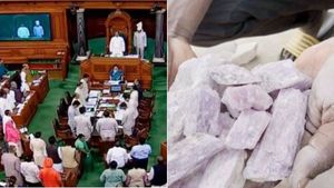 Jammu and Kashmir: ஏலத்திற்கு வரும் லித்தியம் கனிமம்.. நாடாளுமன்றத்தில் அறிவிப்பு..! 