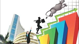 ஒரு வழியா ஏற்றம் கண்ட பங்கு சந்தைகள்.. சென்செக்ஸ் 446 புள்ளிகள் ஏற்றத்தில் முடிவு.. ! 