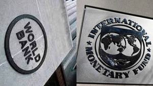 உலக வங்கி தொடர்ந்து IMF கொடுத்த ரிப்போர்ட்..! #GDP 