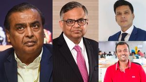 இவங்கெல்லாம் முகேஷ் அம்பானி பக்கத்து வீட்டுகாரங்க.. அட நம்ம சந்திரசேகரன் கூட இருக்காரே..! 