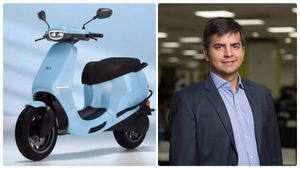 OLA ஸ்கூட்டர்-ஐ கடலில் தள்ளிவிட்ட யூடியூபர் - வீடியோ.. என்ன நடந்து? CEO பாவிஷ் அகர்வால் ரியாக்ஷன்? 