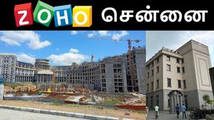 சென்னை: Zoho-வின் புதிய அலுவலகம்.. என்ன ஸ்டைலா இருக்கு.!! செம போட்டோ..! 