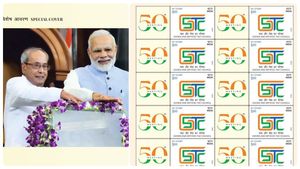 ஜிஎஸ்டி கவுன்சில் 50வது கூட்டம்: ஸ்பெஷல் குறும்படம், ஸ்டாம்ப், போஸ்ட் கவர் வெளியீடு..! 
