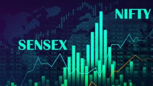 Sensex: தினமும் வரலாற்று உச்சம்.. 65,672.97 புள்ளிகள் வரை உயர்ந்த சென்செக்ஸ்..!