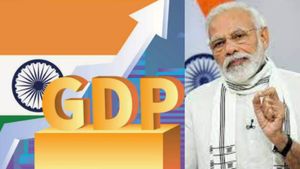 இந்தியாவின் GDP ஓஹோன்னு வளர்ச்சி.. மோடி அரசு கொண்டாட்டம்..! 