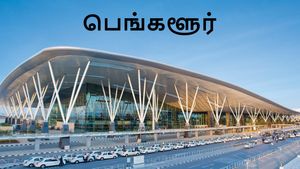 பெங்களூர் ஏர்போர்ட்டில் சம்பவம்..! வெறும் 100 கிராமுக்காக நடந்த அக்கப்போர்..!!