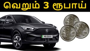 1 கிமீ-க்கு வெறும் 3 ரூபாய் தான் செலவு... எலக்ட்ரிக் காரில் 8849 கிமீ பயணித்த மும்பை இளைஞர்..!! #SUV
