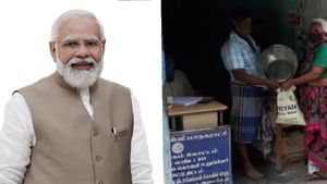 மோடி-யின் மெகா அறிவிப்பு.. இலவச ரேஷன் திட்டம் 5 ஆண்டுகளுக்கு நீட்டிப்பு.. 80 கோடி மக்கள் நிம்மதி..!! 