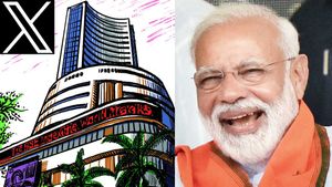 BJP வெற்றி..! டிவிட்டரில் கொக்கரிக்கும் பங்குச்சந்தை முதலீட்டாளர்கள்.. பணமழை பெய்ய போகுதாம்!