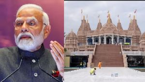 ராமர் கோயிலை விடுங்கப்பா.. அபுதாபி-யில் முதல் இந்து கோயில் BAPS பிப்.14 திறப்பு..! 