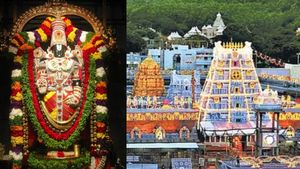 தங்கம் விக்கிற விலைக்கு 1000 கிலோ தங்கம் காணிக்கை.. திருப்பதி வெங்கடாஜலபதி மகிமையே மகிமை..!! 
